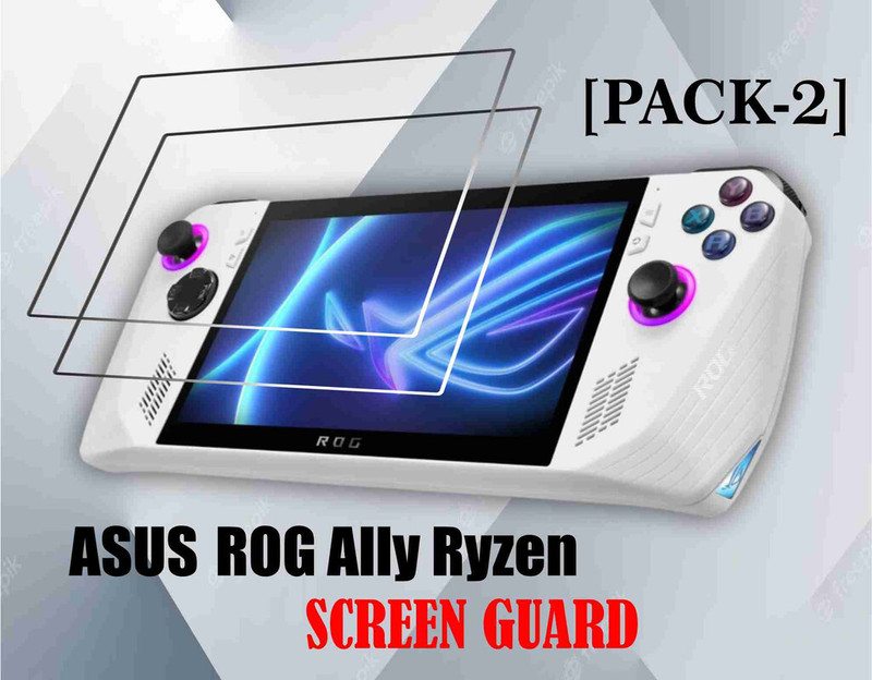 FINCH Edge To Edge Screen Guard for ASUS ROG Ally Ryzen Z1 Octa Core Extreme -RC71L-NH001W Handheld Gaming PC(Pack of 2)