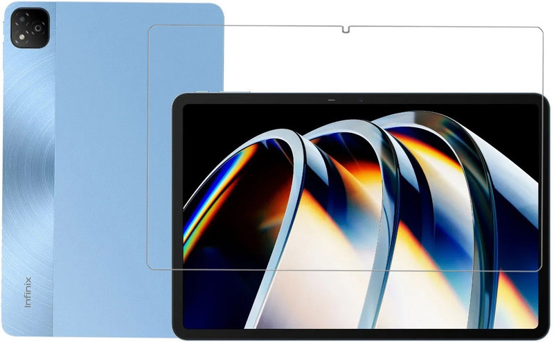 Bigil Edge To Edge Tempered Glass for infinix x pad tablet 11.0 inch(Pack of 1)