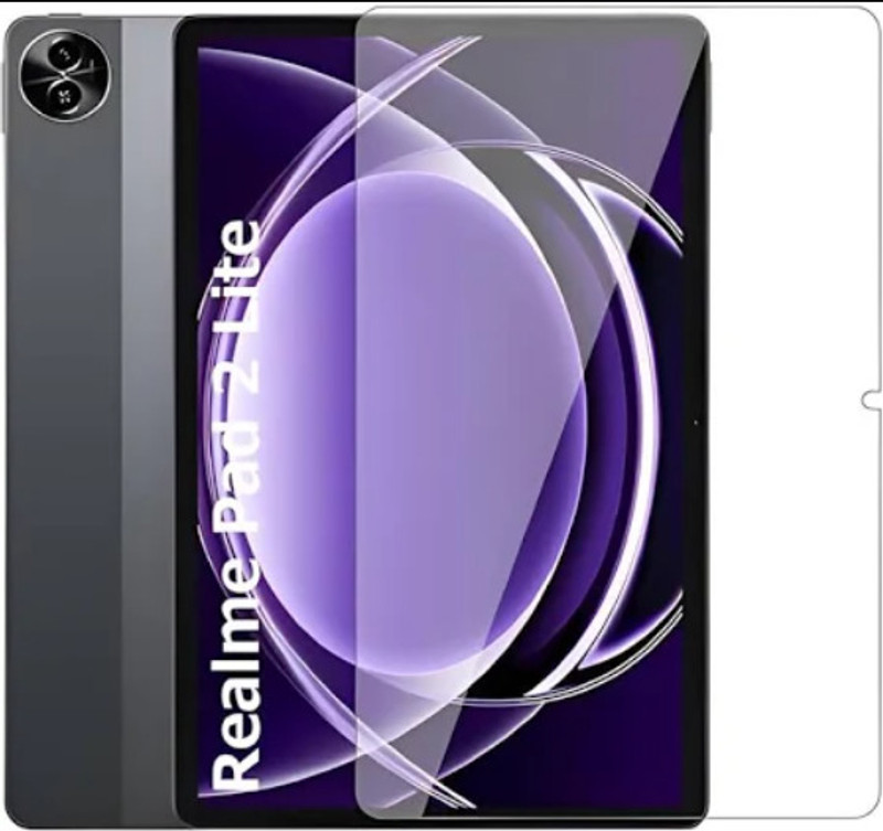 rsp Edge To Edge Tempered Glass for realme pad 2 lite screen protector(Pack of 1)