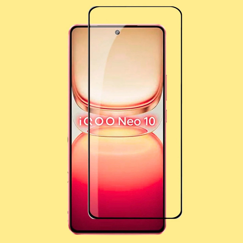 GORILLA FIVE Edge To Edge Tempered Glass for IQOO Neo 10 5G(Pack of 1)