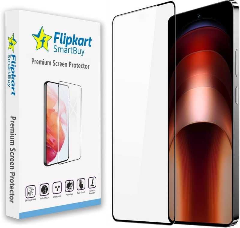 Flipkart SmartBuy Edge To Edge Tempered Glass for iQOO Neo 10R 5G(Pack of 1)