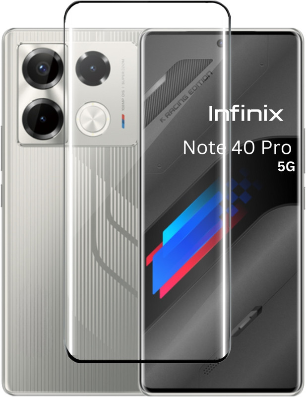 INFINITYWORLD Edge To Edge Tempered Glass for Infinix Note 50s 5G+(Pack of 1)