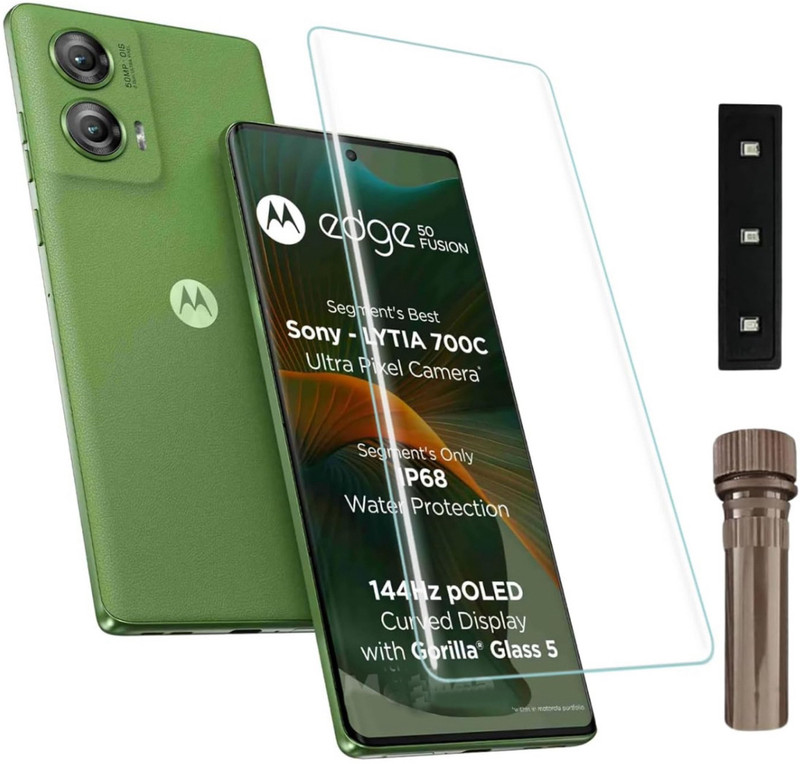 Doubledicestore Edge To Edge Tempered Glass for Motorola Edge 70 Fusion 5G(Pack of 1)