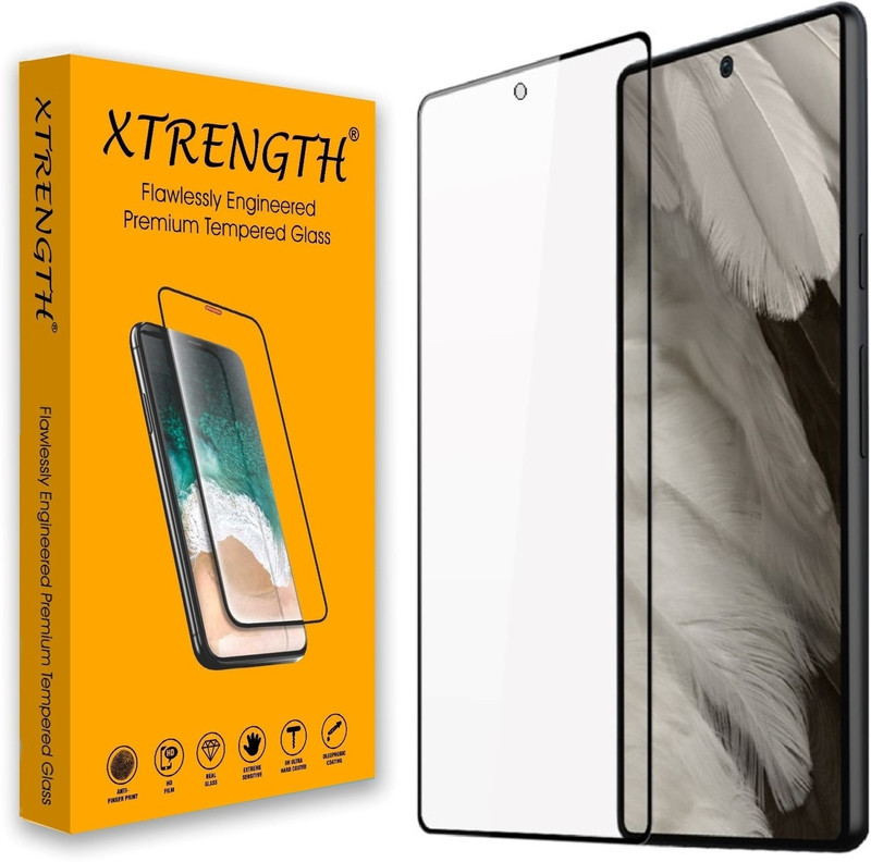 XTRENGTH Edge To Edge Tempered Glass for OnePlus Nord 4 5G(Pack of 1)