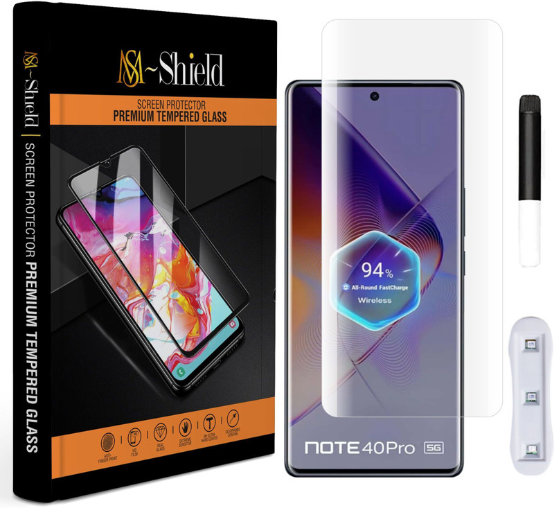ArmourPro Edge To Edge Tempered Glass for Infinix Note 40 Pro Plus 5G, Infinix Note 40 Pro 5G, Infinix Zero 30 5G(Pack of 2)