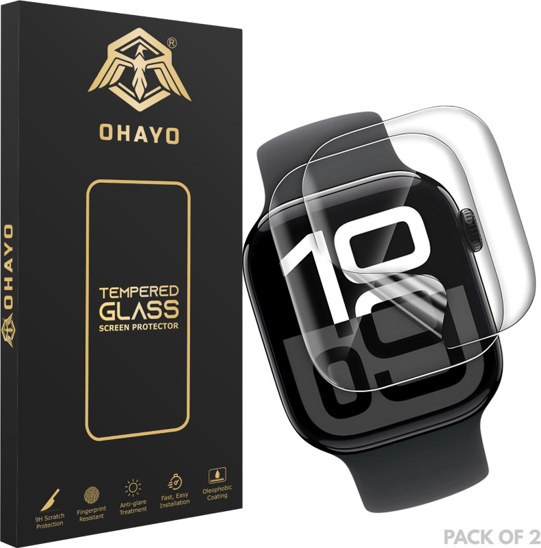 OHAYO Impossible Screen Guard for APPLE WATCH 44 mm(Pack of 2)