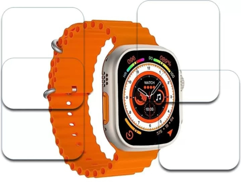 DOWRVIN Impossible Screen Guard for T800 ULTRA SMART WATCH SCREEN GUARD (PACK OF 4)(Pack of 4)