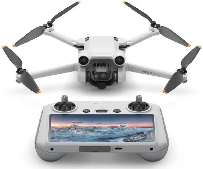 DRONE Nano Glass for DJI Mini 3 Pro Unbreakable Flexible Fiber Screen Protector Guard, HD Anti-Shock Fiber Film, Scratch-Resistant, Bubble-Free Installation, Not Tempered Glasse(Pack of 1)