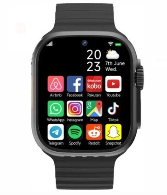 Pranshi Nano Glass for Zora Ultra 8 Smart Watch With Wireless Charging Smartwatch Smartwatch Smartwatch - Copy (2)(Pack of 1)