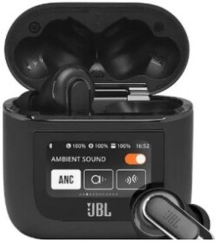 SSRB Nano Glass for JBL TOUR PRO 2 TWS True Adaptive Noise Canceling Earbuds with Wireless Charging Black - Copy (8)(Pack of 2)