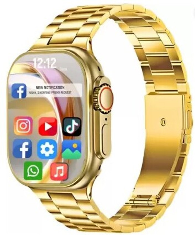 Pranshi Nano Glass for S9 Model with Bluetooth Calling Smartwatch with Fitness Health Sports Music Smartwatch - Copy (6)(Pack of 1)