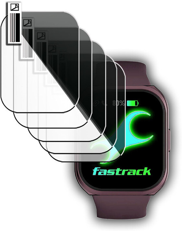 daffin Tempered Glass Guard for Fastrack Revoltt FS1+(Pack of 2)