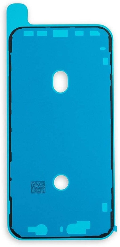 anonbasics iPhone 13 - Cut Adhesive Sticker Gasket For Display Mobile Skin(Clear)