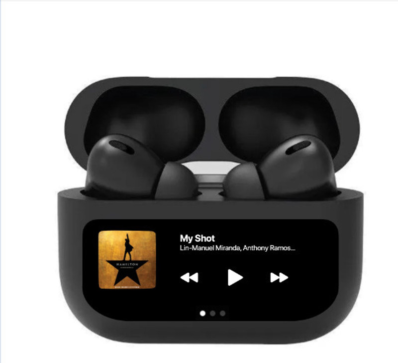 SSRB Nano Glass for AirPods Pro 2 With Display - Copy (5)(Pack of 2)