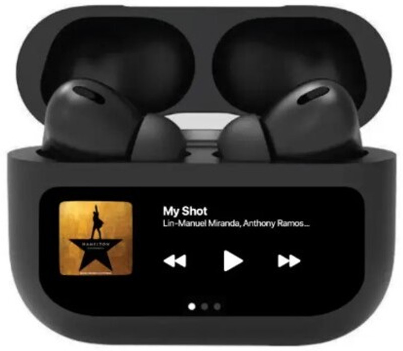 Earbuds Nano Glass for AirPods Pro with always-on display AirPods Pro with always-on display 1 - Copy (6)(Pack of 2)