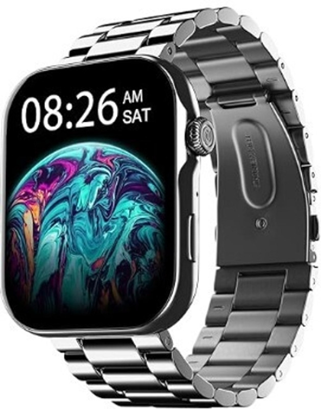THJDG Edge To Edge Screen Guard for Noise ColorFit Ultra 3 Bluetooth Calling Smart Watch with Biggest 1.96 - Copy (12)(Pack of 2)