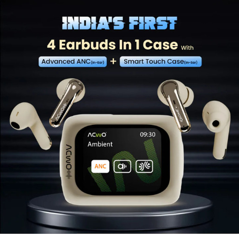Earbuds THJDG Nano Glass for DwOTS Fire Prime Earbuds Smart Touch Display - Copy(Pack of 2)