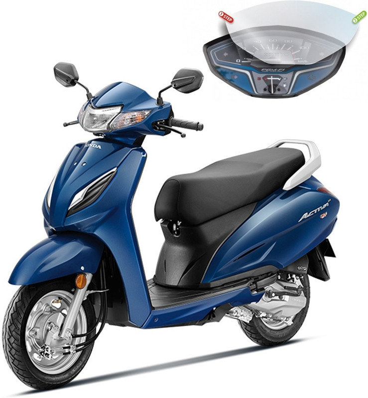 Titan Shield Screen Guard for Activa 6G Scooty (Pack of 2) Bike Crash Guard(Honda)