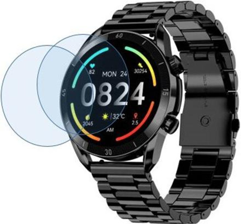 NAYO ELITE Screen Guard for SG423-Fire-Boltt Legacy 1.43 AMOLED Smartwatch (Matte Black)(Pack of 2)