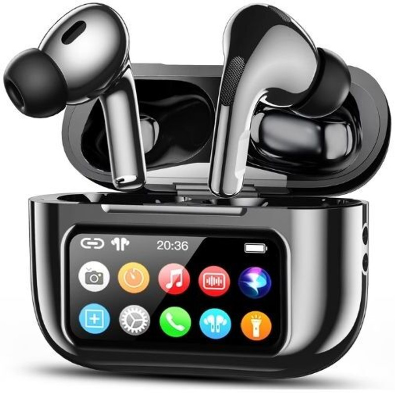 Stylix Nano Glass for Airpods Touch Screen Bluetooth Cool Sound Experience ANC TWS ip0.46(Pack of 1)