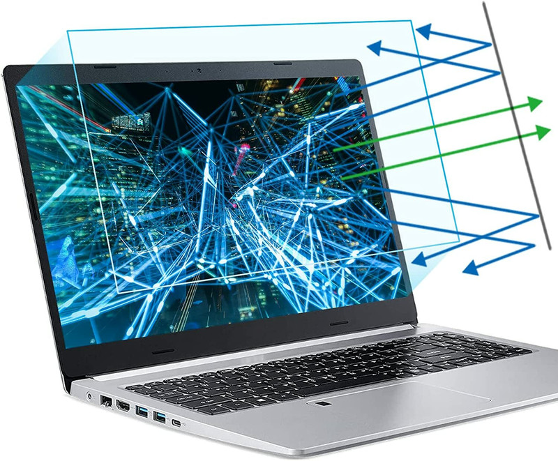 Saco Screen Guard for (Blue Light Blacking Anti-Glare) 15.3 Inch 2023 MacBook Air M2 Chip A2941 | 2024 M3 A3114(Pack of 1)