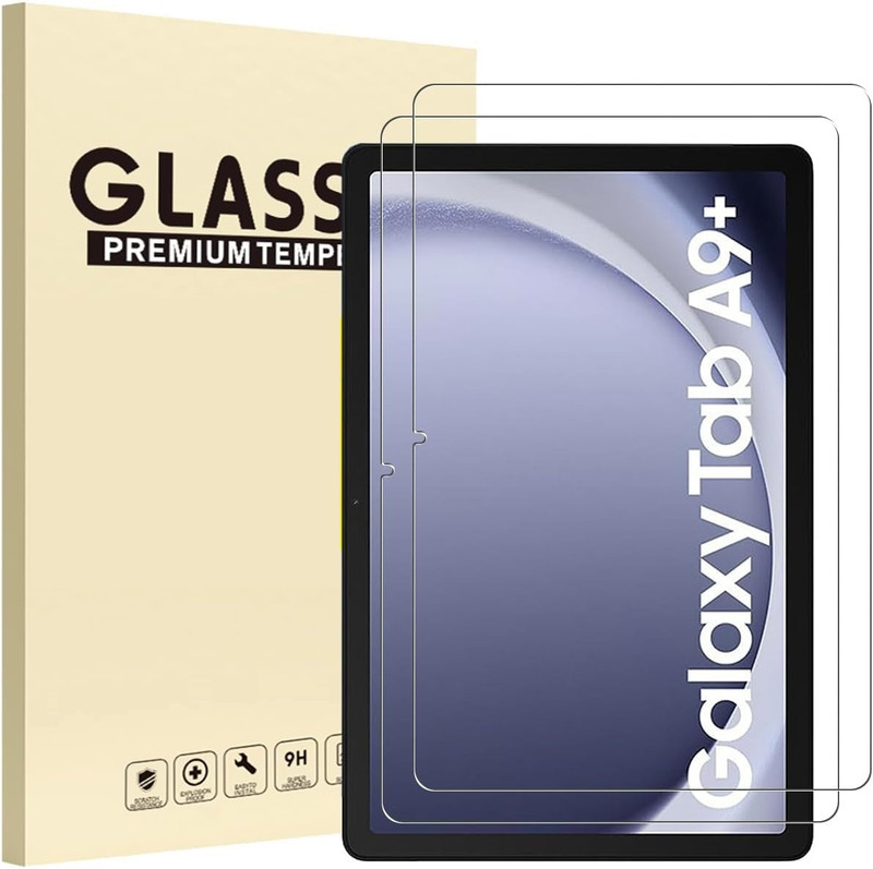 TECHSHIELD Screen Guard for Samsung Galaxy Tab S10 Plus/ S9 Plus/S9 FE Plus/S7 FE 5G/S8 Plus/S7Plus 12.4''(Pack of 1)
