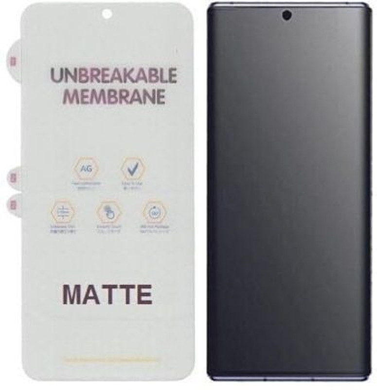 DLS Screen Guard for Front Screen Guard for Realme 12 pro 5G Screen Guard Matte Finish Self-Healing Unbreakable Front & Side Membrane Screen Guard(Pack of 1)