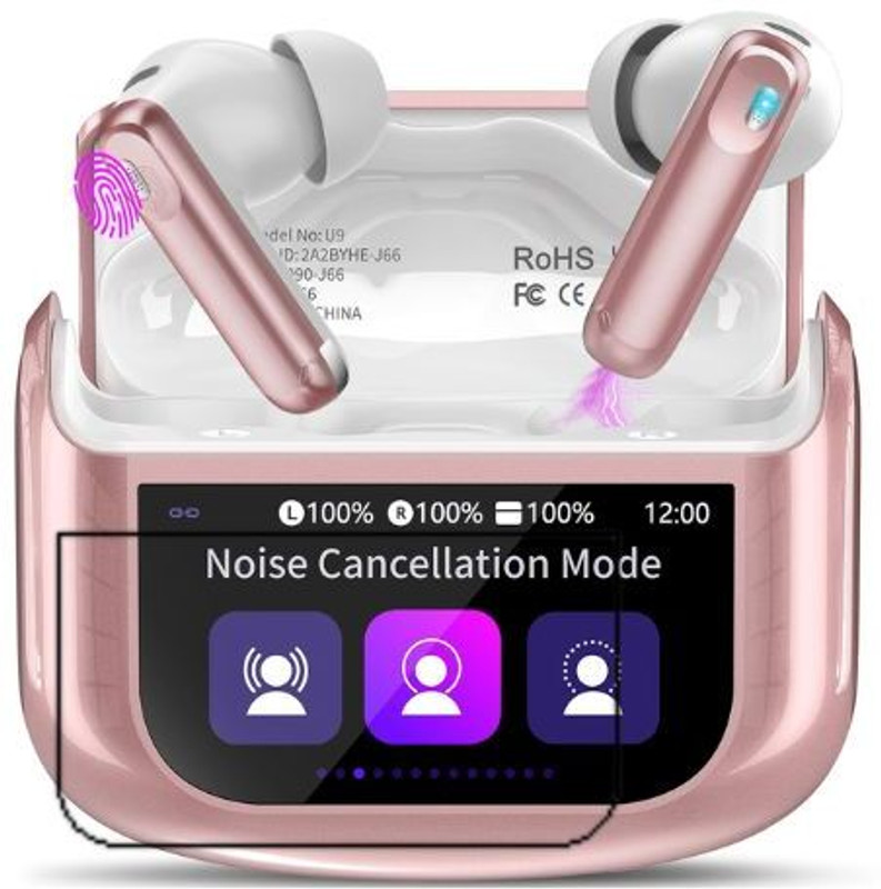 Stylix Nano Glass for Touch Screen Air-Pods, Features Introducing our latest innovation in audio technology in-ear headphones with a screen display.(Pack of 1)