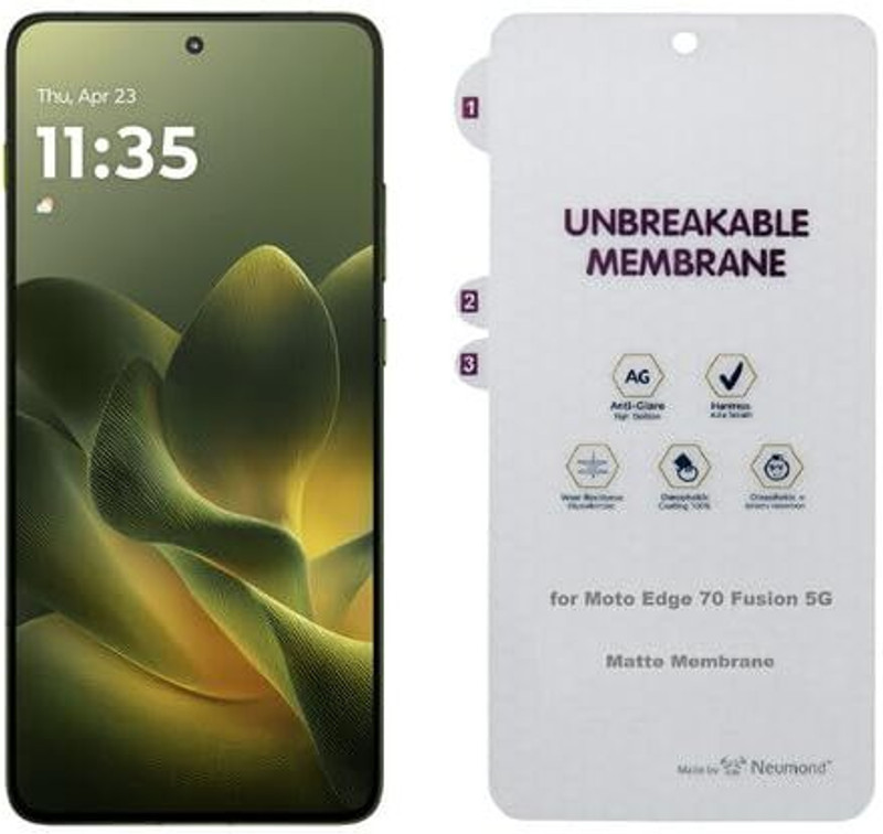Temp Edge To Edge Screen Guard for MOTOROLA G85 5G(Pack of 1)
