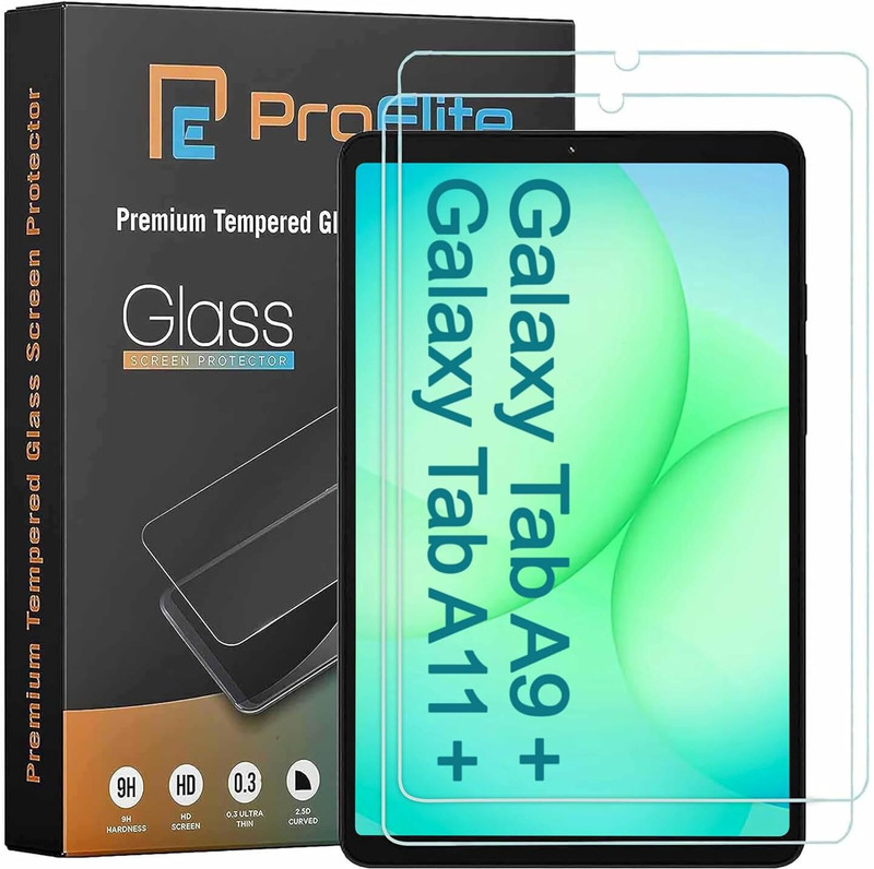 Proelite Tempered Glass Guard for Samsung Galaxy Tab S10 FE Plus 13.1 inch, Premium Tempered Glass Screen Protector(Pack of 1)