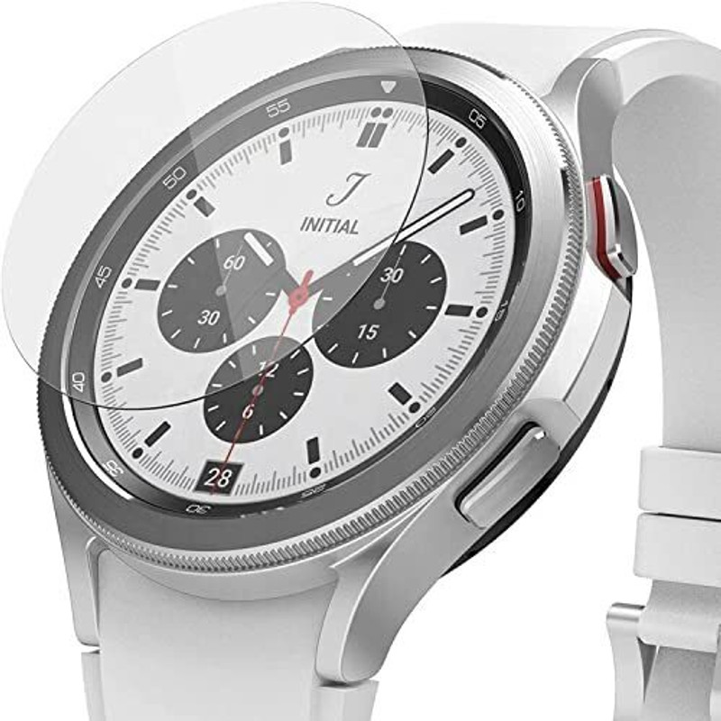 VOLMERE Tempered Glass Guard for Samsung Galaxy Watch 4 Classic 46mm (2021) Tempered Glass(Pack of 1)
