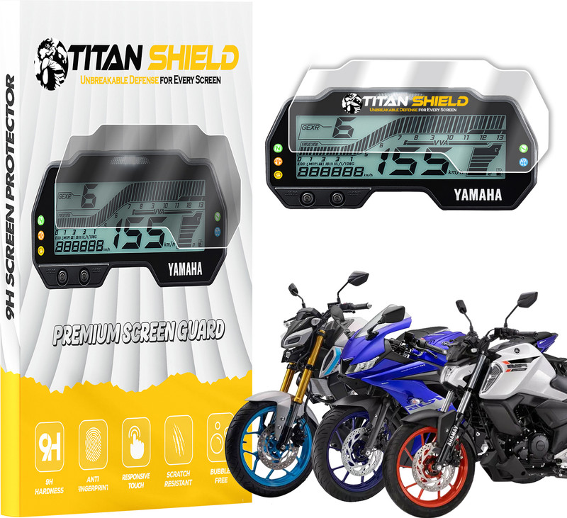 Titan Shield Screen guard for Yamaha MT 15 | FZ-S V4 2025 | FZS-FI V4 [2025-2024], YZF R15 V3 Bike Crash Guard(Yamaha)