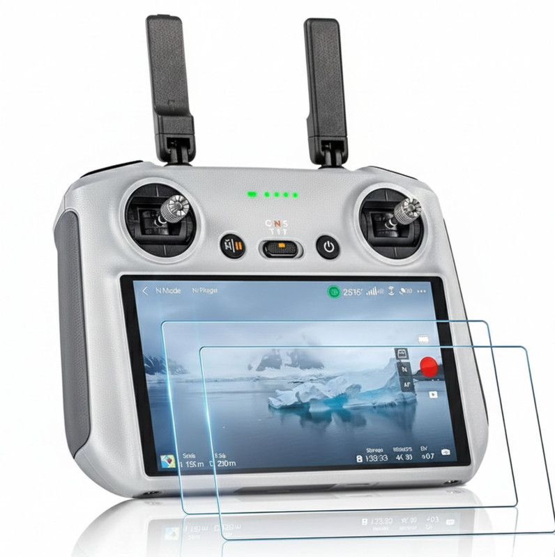 diamondvisions Screen Guard for DJI RC, RC 2, RC Pro, Mini 3 / 3 Pro / 4 Pro, Air 3, Mavic 3 Pro / Classic / Air 2S(Pack of 1)
