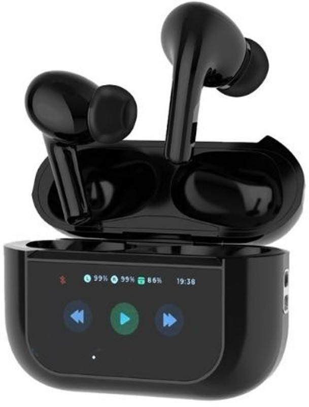 Stylix Nano Glass for Touch Screen Air-Pods, Features Introducing our latest innovation in audio technology in-ear headphones with a screen display.(Pack of 1)