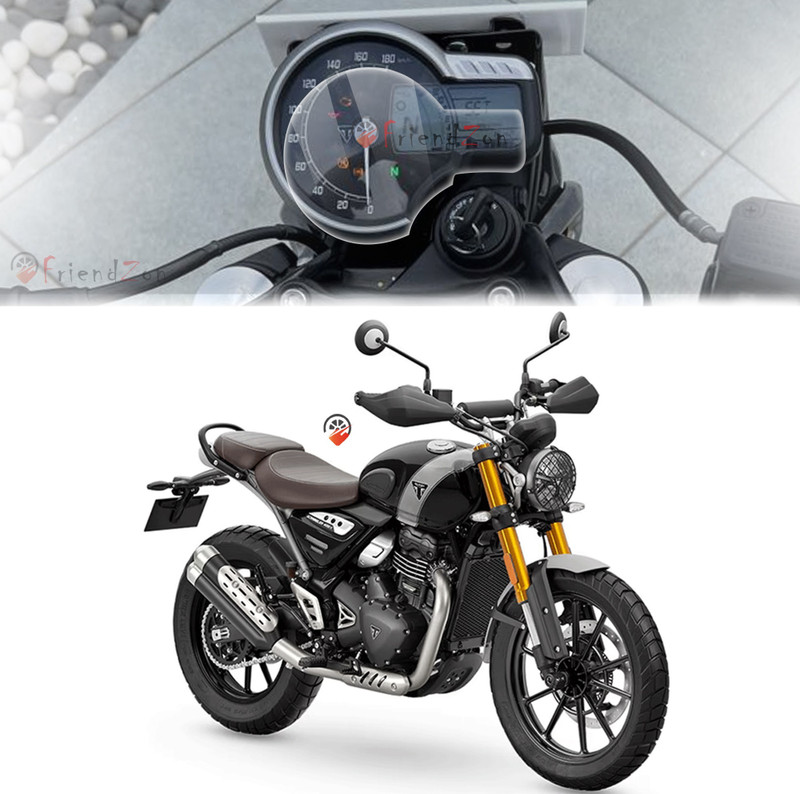 Titan Shield Triumph Speed 400 / Scrambler 400X Bike Crash Guard(Triumph)