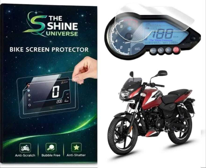 THE SHINE UNIVERSE Classic 125 150 180F 220F Speedometer Protector Bike Display Screen Guard Bike Crash Guard(Bajaj)