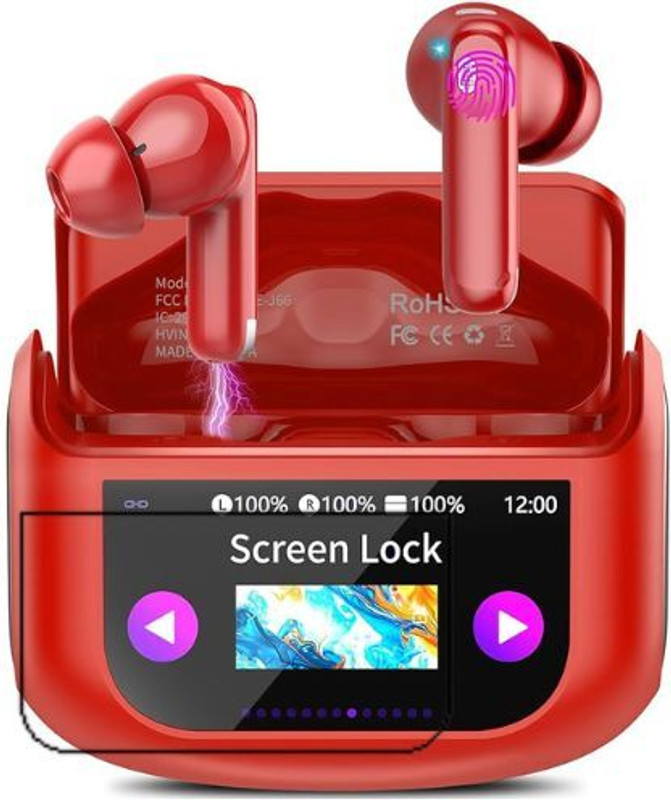 Pranshi Nano Glass for Apple Airpods Leaks - AirPods Case with Touch Display3B(Pack of 1)