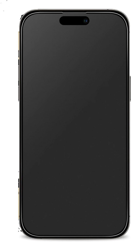 CONTEVER Tempered Glass Guard for iphone 15 Matte Screen Protector Tempered Glass Matte Finish Screen Protector Guard Front Side(Pack of 1)