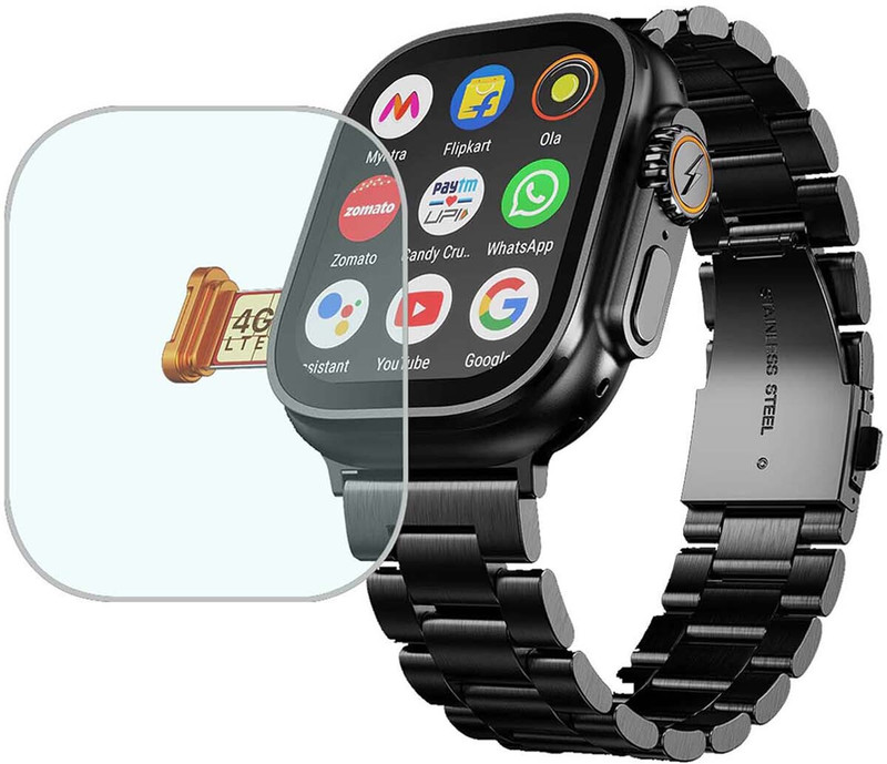 TWUAOP Screen Guard for FIRE BOLTT ORACLE SWITCH SMARTWATCH(Pack of 1)