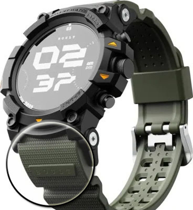 tombik Screen Guard for 120zs-GoBoult Thrux Smartwatch(Pack of 1)