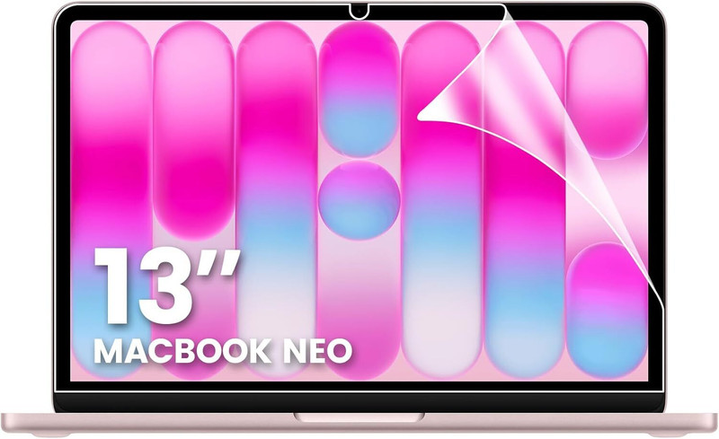 Midkart Screen Guard for MacBook Neo Case 13 inch 2026 Release Model A3404 with A18 Pro Chip(Pack of 1)
