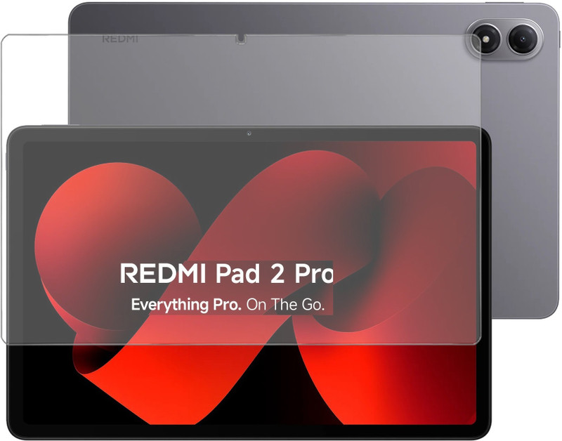 TECHSHIELD Tempered Glass Guard for Xiaomi Redmi Pad Pro 5G 12.1 inch(Pack of 2)