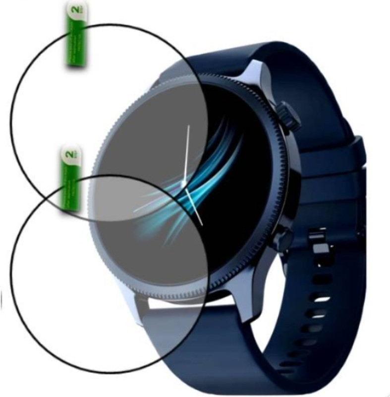 DB Tempered Glass Guard for NOISE TWIST GO 1.39 SMART WATCH TEMPERED GLASS (PACK OF 2)(Pack of 2)