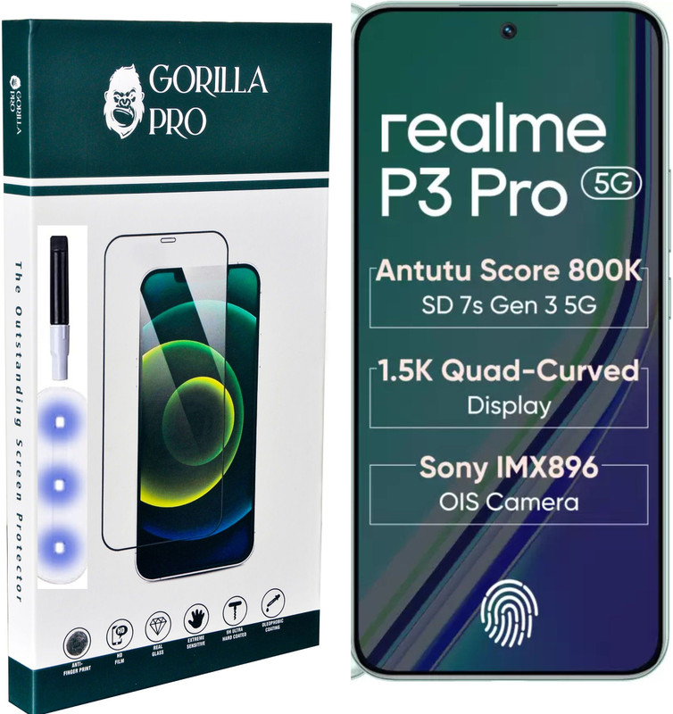 GORILLA PRO Tempered Glass Guard for Infinix GT 20 Pro(Pack of 1)