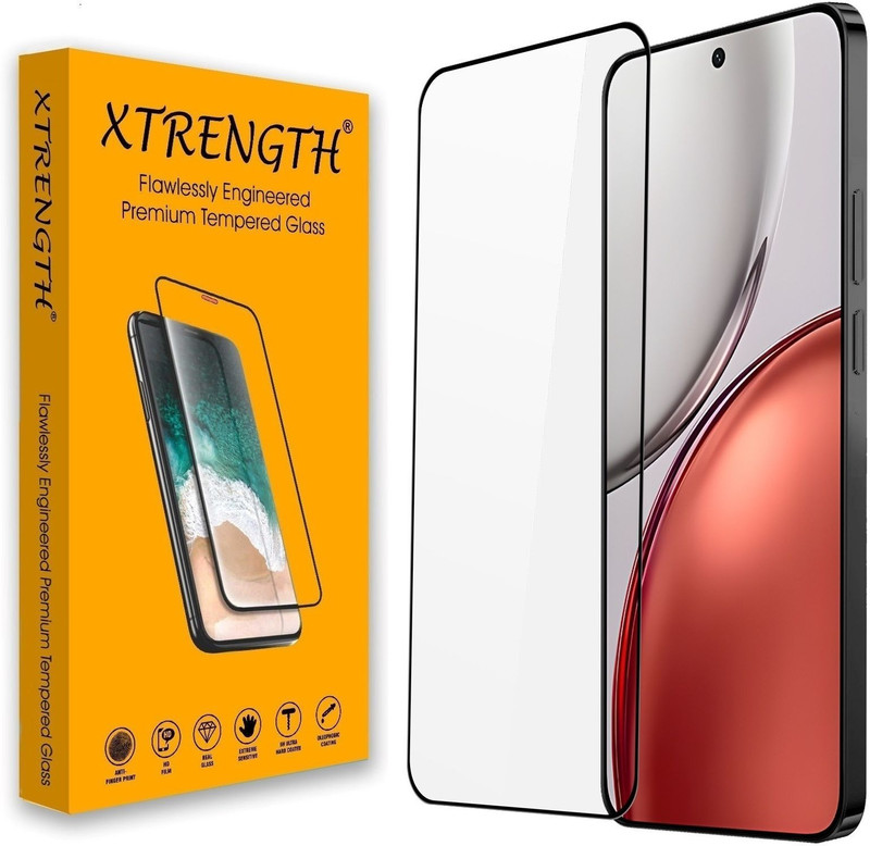 XTRENGTH Tempered Glass Guard for OnePlus Nord 5 5G, with Easy Installation Kit(Pack of 1)