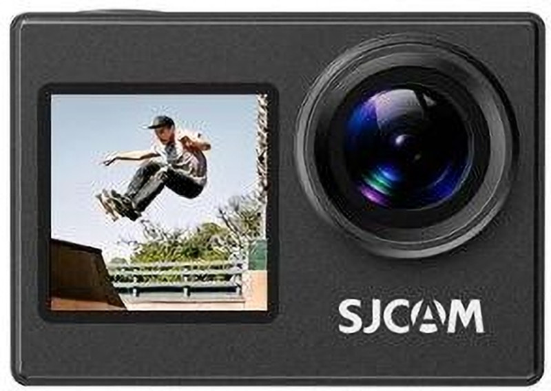 SJCD Tempered Glass Guard for SJ CAM SJ 4000 DUAL SCREEN(Pack of 1)