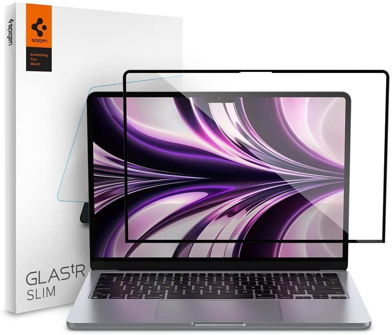 Spigen Tempered Glass Guard for MacBook Air 13 inch (M5 2026 / M4 2025 / M3 2024 / M2 2023)(Pack of 1)