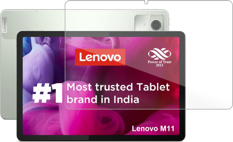 TECHSHIELD Tempered Glass Guard for Lenovo Tab M11 (TB-330FU/ 331FC)(Pack of 1)