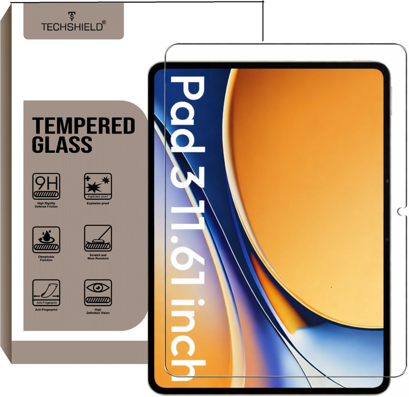 TECHSHIELD Tempered Glass Guard for Realme Pad 3 11.5 inch(Pack of 1)