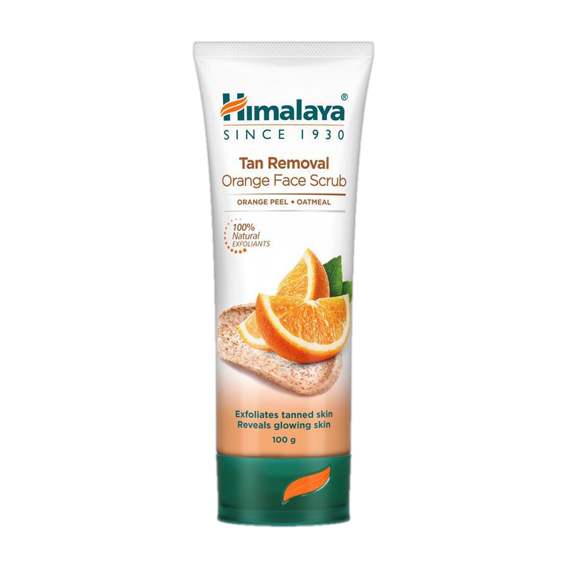 HIMALAYA Tan Removal Orange Face peel of Mask Scrub(100 g)